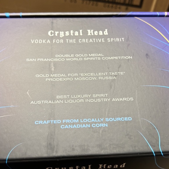 New crystal head, vodka, gift set - Picture 9 of 13